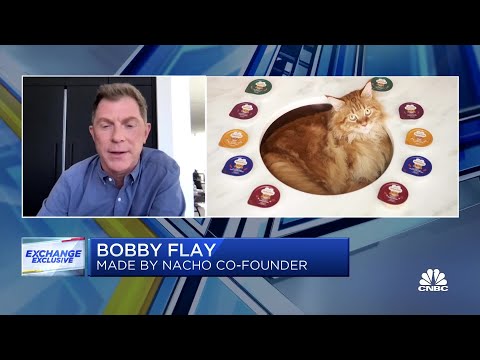 Bobby Flay on why he developed cat food brand Made by Nacho: I've been a cat guy my whole life