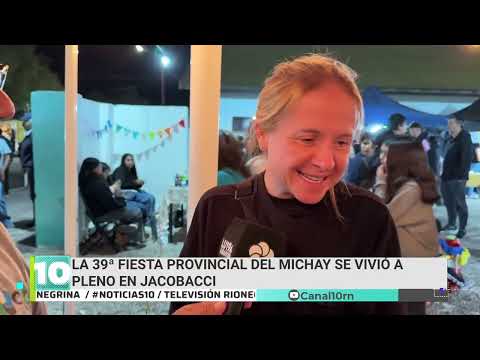 La 39° Fiesta Provincial del Michay se vivió a pleno en Jacobacci