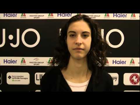 VIDEO ESCLUSIVA - Liu Jo, Ilaria Maruotti presenta la sfida con Frosinone (12-12-2013)