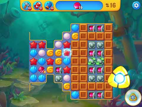 Fishdom level 6810 no boosters フィッシュダム ノーマル [Friend's]