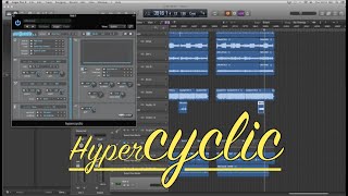 Video thumbnail for Hypercyclic | LFO driven, midi mangling arpeggiator | Available as VST, AU or Standalone app by Ridge Studio