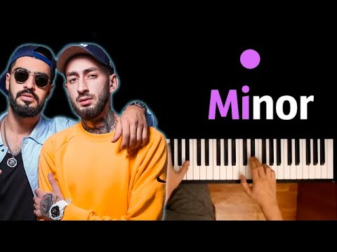 Miyagi & Andy Panda - Minor ● караоке | PIANO_KARAOKE ● ᴴᴰ + НОТЫ & MIDI
