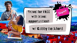 How to travel the world for free w/ travel opportunities | how to get paid to travel w/ Packs Light