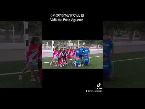 Club El Valle, de Paso Aguerre integrante de la Unión Nacional de Clubes de Barrio filial Neuquén