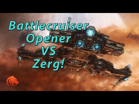 StarCraft 2: Battlecruiser Opener vs Zerg SO GOOD!