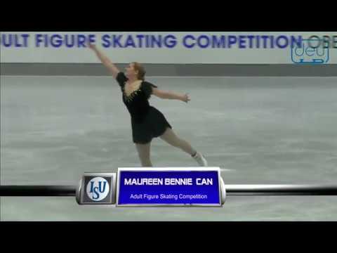 Maureen BENNIE. Oberstdorf 2018. Bronze Ladies III A - Free Skating. 15 place