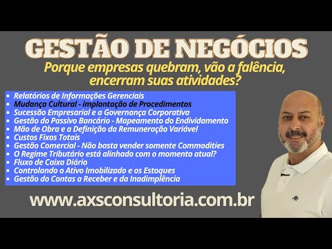 Gestão de Negócios - parte 2 Consultoria Empresarial Passivo Bancário Ativo Imobilizado Ativo Fixo