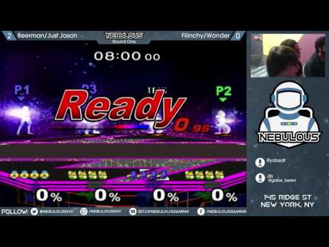 Nebulous Melee 85: Doubles - Round One: Beerman/Just Jason vs. Fliinchy/Wonder