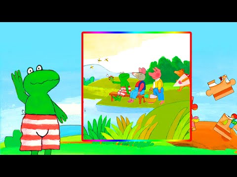 Frog: Puzzle game / The easiest jigsaw puzzle on your phone or computer for toddlers