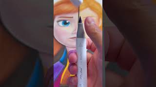DrAWinG ANNa From FROZEN  in 2 DiFferEnT StyLEs!👸🏽✨ParT 2