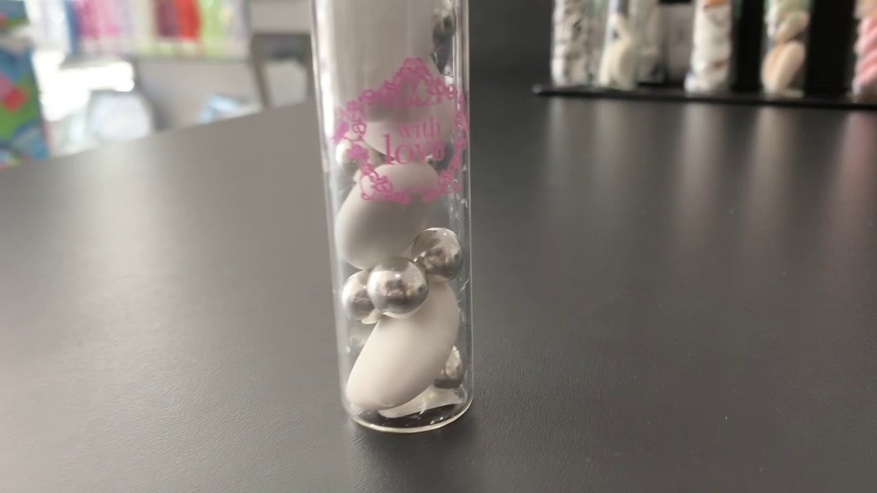 Éprouvette à dragées with love