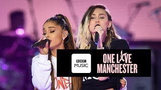 Miley Cyrus and Ariana Grande - Don&#39;t Dream It&#39;s Over (One Love Manchester)