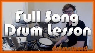 ★ Sex On Fire (Kings Of Leon) ★ Drum Lesson PREVIEW | How to Play Song (Nathan Followill)