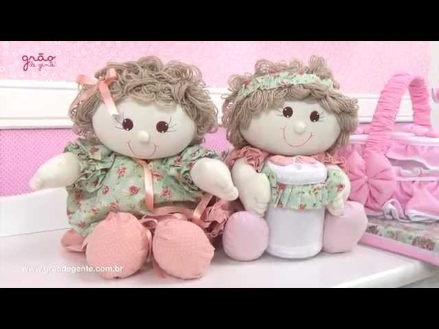 Quarto para Bebê sem Cama Babá Boneca Charmosa | Ref: 48054