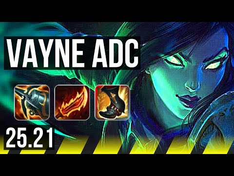 VAYNE & Zyra vs YUNARA & Thresh (ADC) | Legendary | EUW Master | 25.21