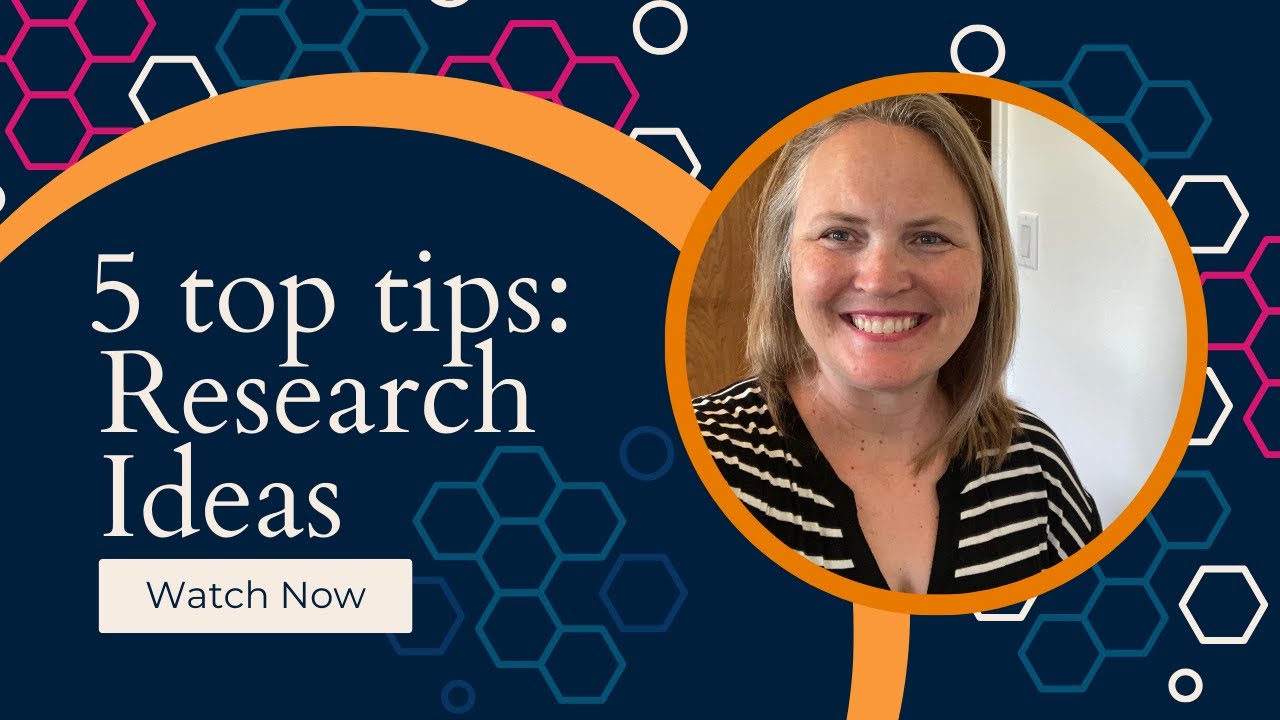 How do I get ideas for Faculty Research