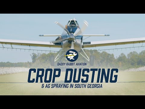 Ag Spraying & Crop Dusting in South Georgia - Daddy Rabbit Aviation