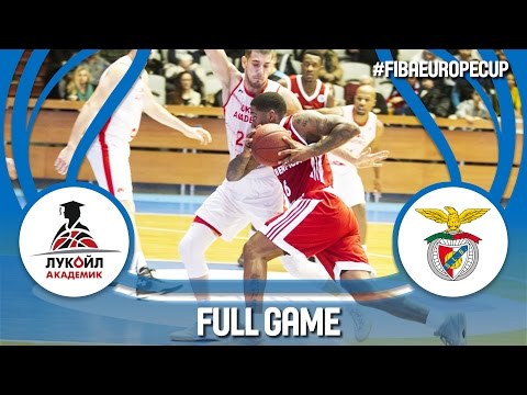 Lukoil Academic (BUL) v SL Benfica (POR) - Full Game - FIBA Europe Cup 2016/17