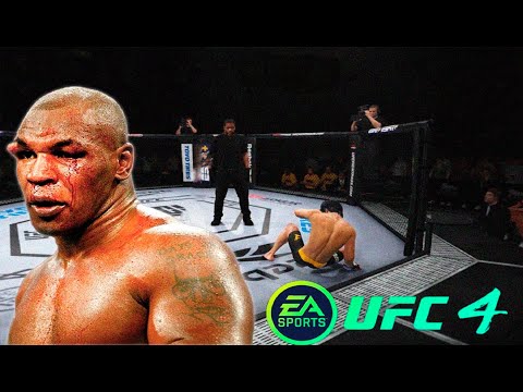 UFC4 Bruce Lee vs Mike Tyson EA Sports UFC 4 - Epic Fight
