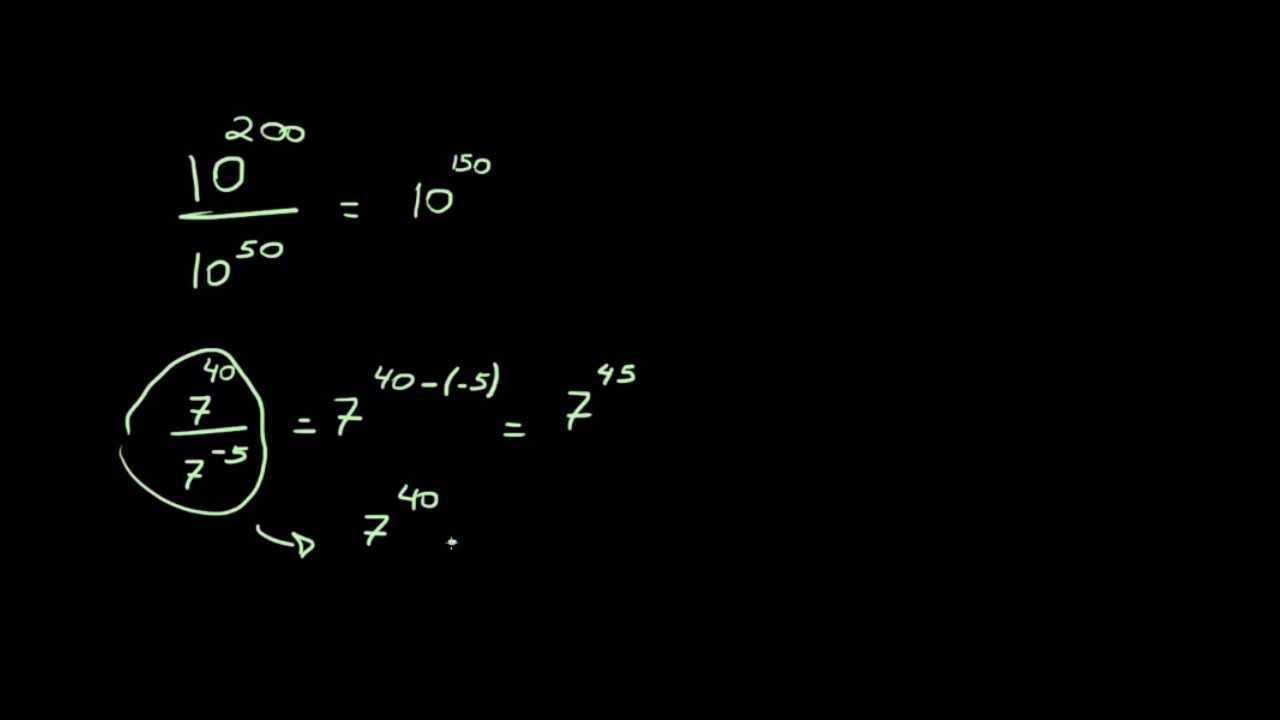 Regras de Potência - Parte 1