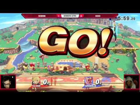 VS Weekly 6/1/17 - Winners Qtrs - Seibrik (Cloud) vs Xoxo (Greninja) - Smash 4