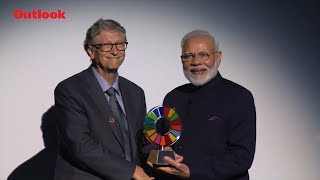 PM Modi Gets 'Global Goalkeeper' Award For Swachh Bharat Abhiyan