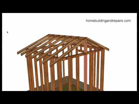 Vaulted or Cathedral Roof Framing Basics - Home Building and Remodeling Tips