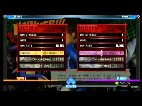 EVO 2014 Pool Play UMVC3 Chris G vs Watamo