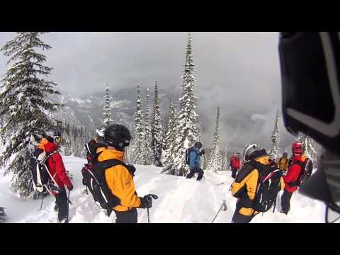 Skiing White Grizzly Cat Skiing Part 1 Feb 2014