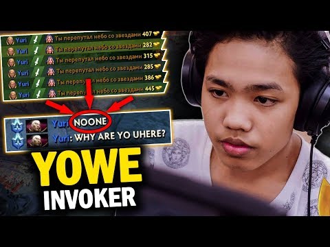 WHEN YOUNG TALENT MEETS PRO PLAYER | EPIC MID BATTLE YOWE INVOKER vs NOONE CM MID - DOTA 2 INVOKER
