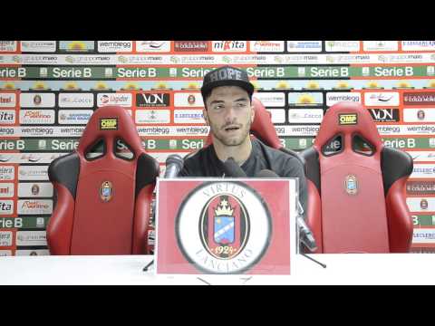 Conferenza stampa Gaetano Monachello, settimana Virtus Lanciano-Livorno
