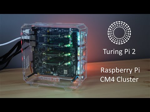 Raspberry Pi CM4 Cluster Running Kubernetes - Turing Pi 2