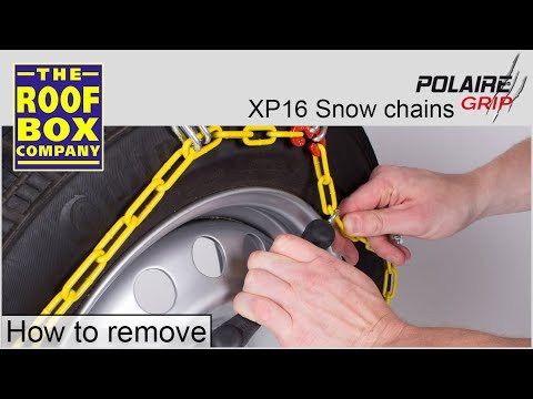 POLAIRE XP16  Snow Chain - How to remove