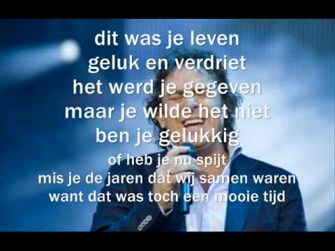 marco borstato - dit was je leven met songtekst