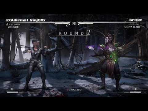 Godlike Replays| Mortal Kombat X xXAdirma1 Ninj0Xx vs br8kz
