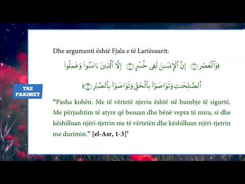 Tre parimet themelore - ibn Baz (pjesa 1)