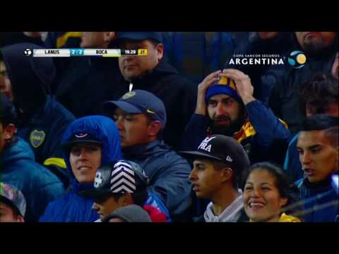 Gol de Tevez (2-2) / Boca Juniors 2 (4) - (2) 2 Lanús - 8vos de final Copa Argentina 2016