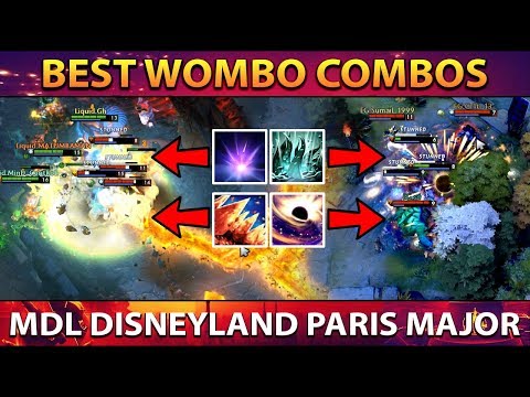 The BEST WOMBO COMBO Moments of MDL Disneyland Paris Major - Dota 2
