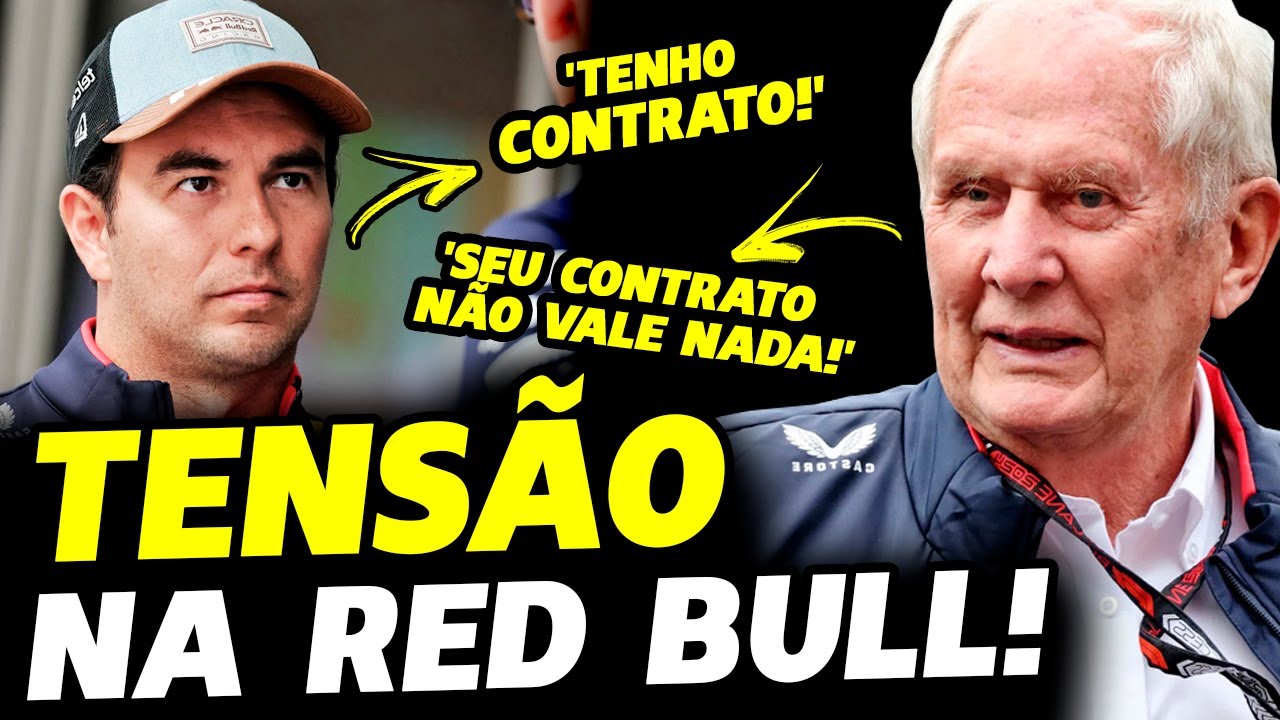 RED BULL MANDA RECADO PARA PEREZ SOBRE CONTRATO E REVELA REUNIÃO | FÓRMULA 1 | GP EM CASA