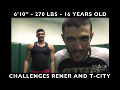 6'10" - 270lbs Challenges Rener AND T-city! (Explicit Language)