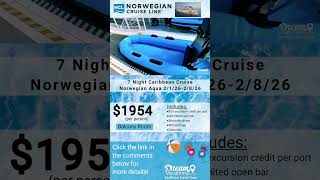 Check out these 6 incredible all new features on Norwegian Cruise Lines, Aqua!
