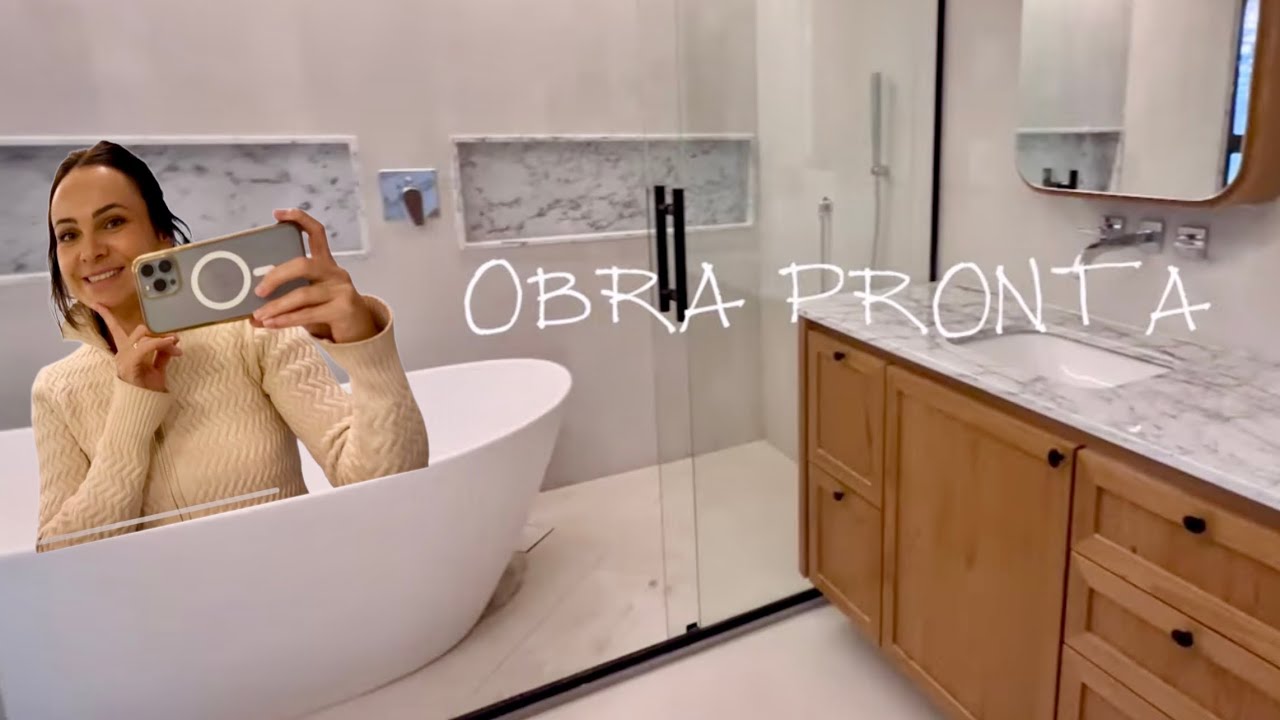 Bathroom renovation before and after