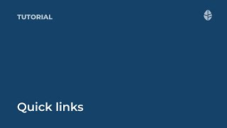 Tutorial | Quick links