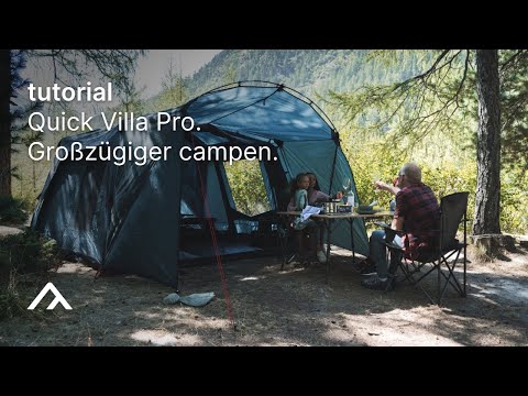 qeedo | Quick Villa Pro. Großzügiger campen geht nicht - Tutorial