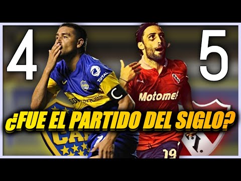 🚬 THIS IS HOW THE EPIC BOCA - INDEPENDIENTE MATCH UNFOLDED, where they didn't stop scoring goals ...