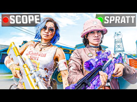 FAZE SCOPE x SPRATT use the BEST SNIPER on Black Ops 6