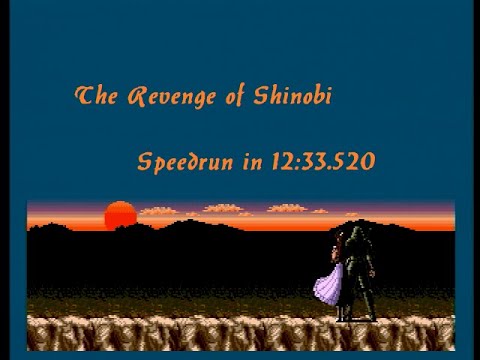 [WR] The Revenge of Shinobi Any% (Hardest) Speedrun in 12:33.520
