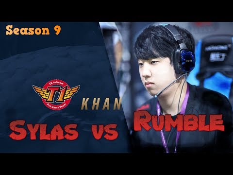 SKT Khan - Sylas vs Rumble Top - Patch 9.19 LoL Season 9 KR Ranked | League of Legends Replays