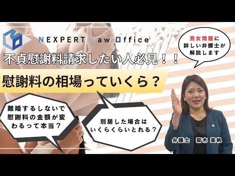 法学科 【弁護士解説】不貞慰謝料の相場はいくら？