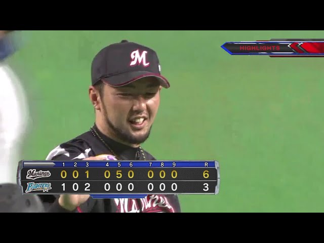 5/4 ファイターズ対マリーンズ ハイライト